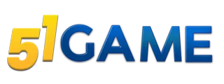 51 Game logo in blue and yellow