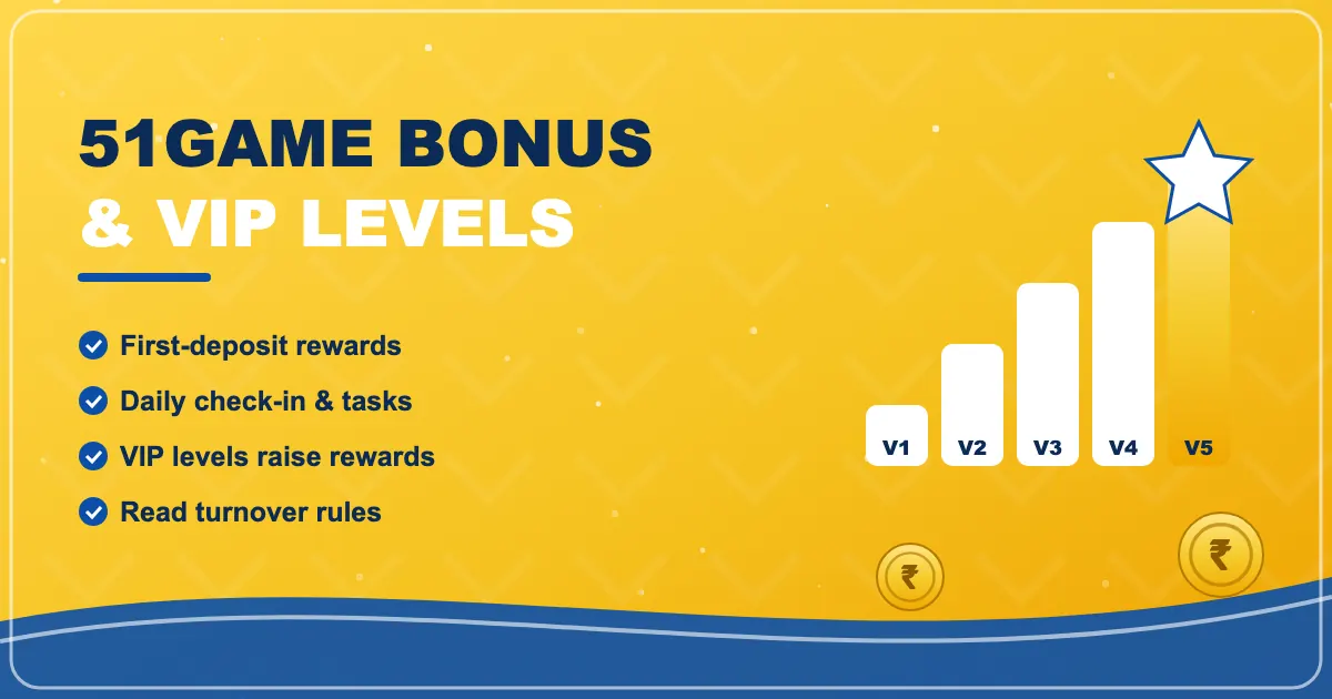 51game bonus and VIP levels