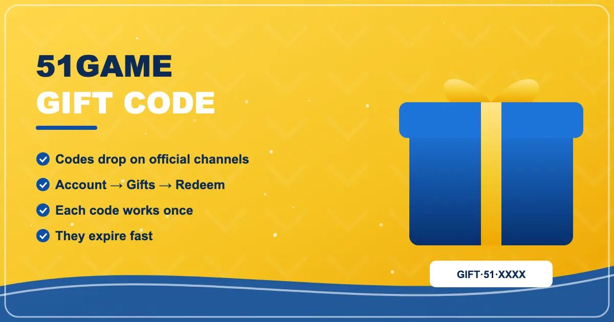 51game gift code redeem